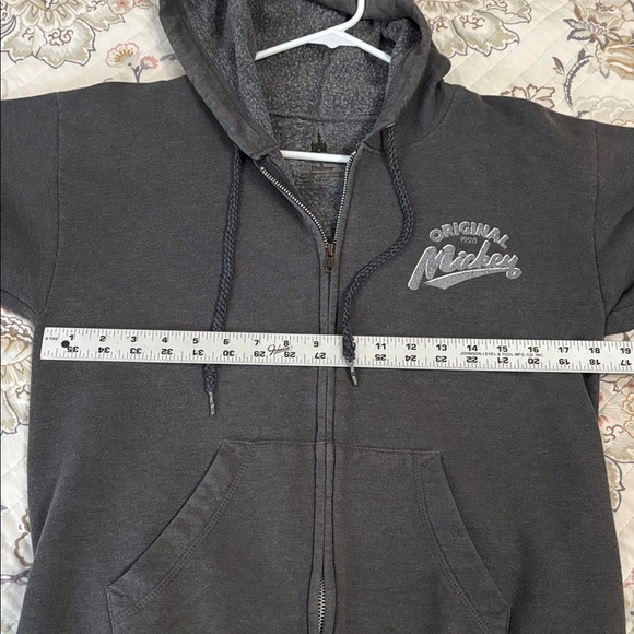 Vintage Disney Parks Gray Mickey Mouse Hoodie - Picture 4 of 7